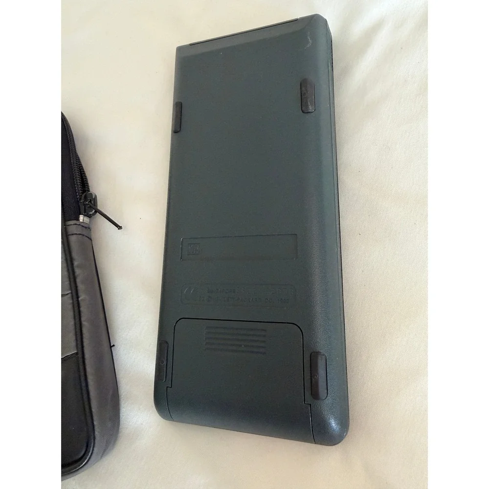HP 48G Graphing Calculator 32K RAM Hewlett Packard with‎ Original Zipper Case